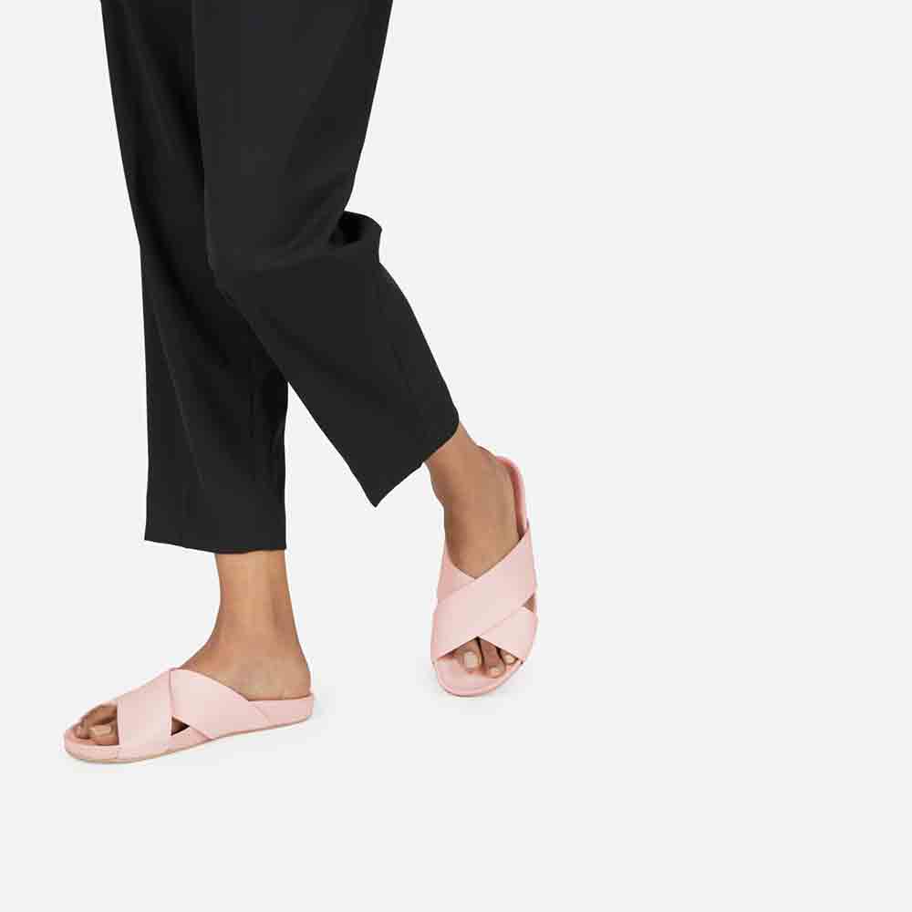 Crossover Leather Sandal - Imagen 3